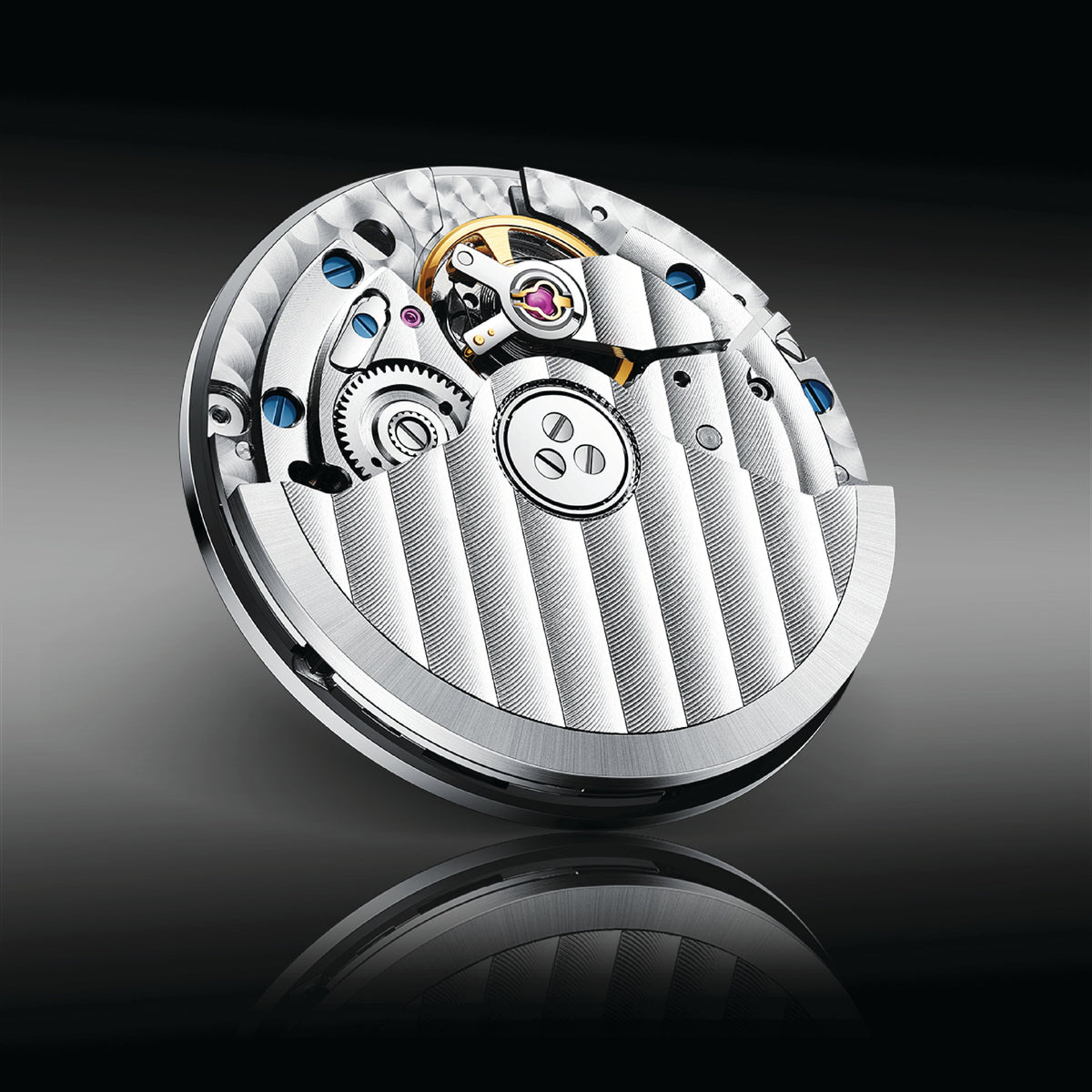 Casino Series Silver Three Card Poker Automatic Watch