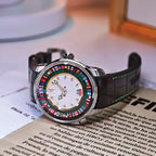 Sports Series Silver World Football Limited Edition Automatic Watch