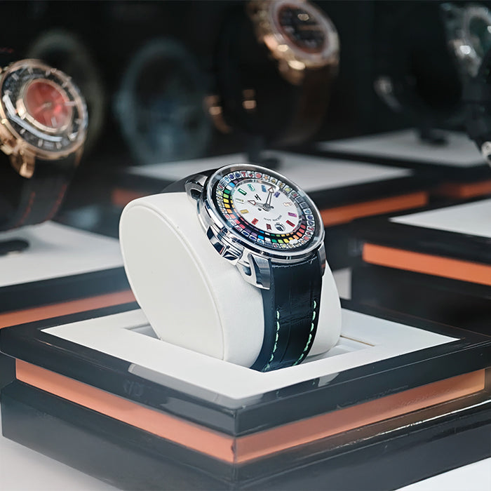 Casino Series Silver Slots Machine Limited Edition Automatic Watch