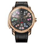 Casino Series Rose Gold Three Card Poker Automatic Watch