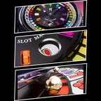 Casino Series Black Slots Machine Limited Edition Automatic Watch