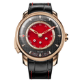 Casino Series Red Rose Gold Sic Bo Automaton Watch
