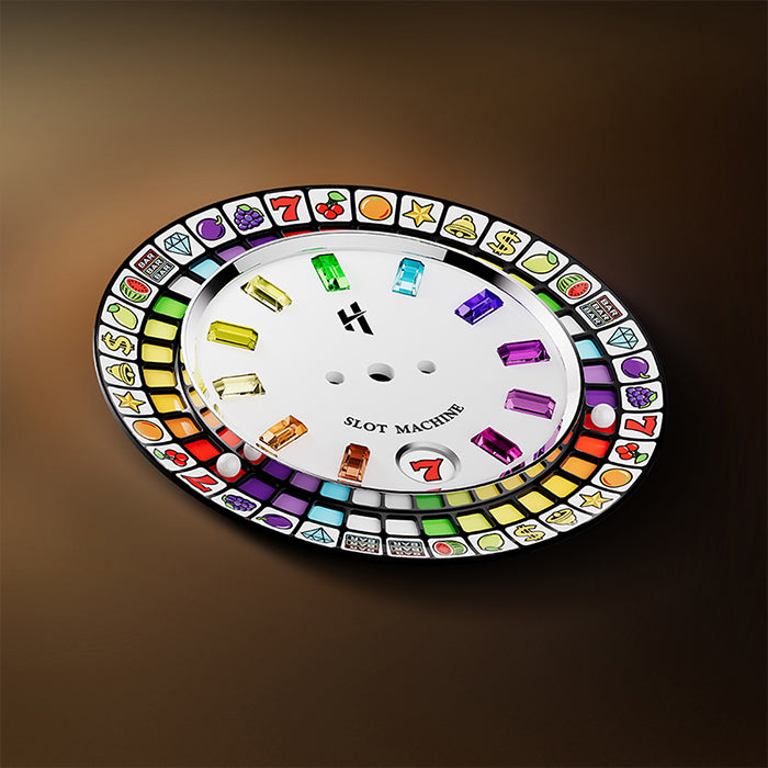 Casino Series Silver Slots Machine Limited Edition Automatic Watch