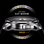 Casino Series Silver Slots Machine Limited Edition Automatic Watch