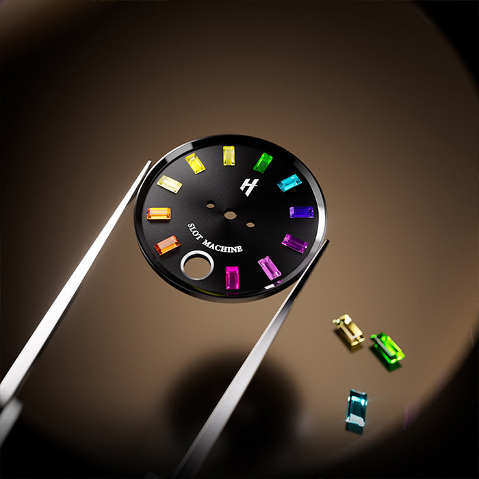 Casino Series Rose Gold Slots Machine Limited Edition Automatic Watch