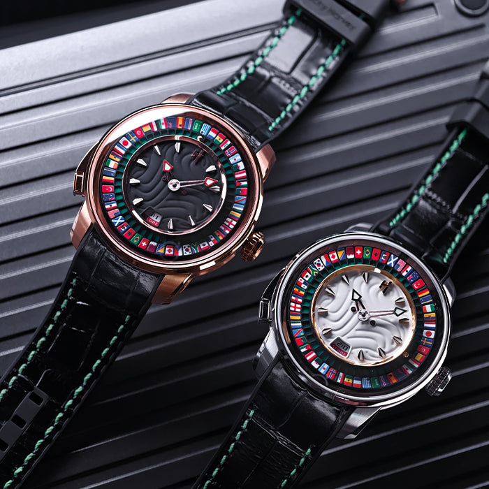 Sports Series Silver World Football Limited Edition Automatic Watch
