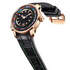 Sports Series Rose Gold World Football Limited Edition Automatic Watch