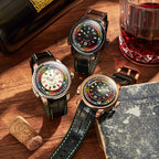 Casino Series Black Slots Machine Limited Edition Automatic Watch