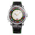 Sports Series Silver World Football Limited Edition Automatic Watch