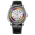 Casino Series Silver Slots Machine Limited Edition Automatic Watch